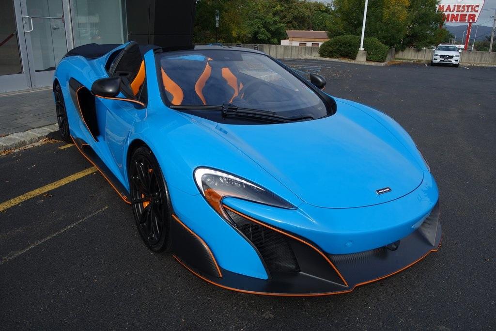 Used 2016 McLaren 675LT Spider for sale Sold at McLaren North Jersey in Ramsey NJ 07446 1