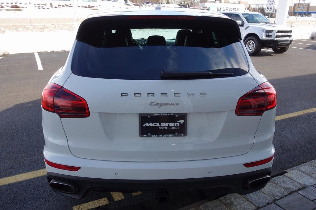 Used 2017 Porsche Cayenne Platinum Edition for sale $47,000 at McLaren North Jersey in Ramsey NJ 07446 8