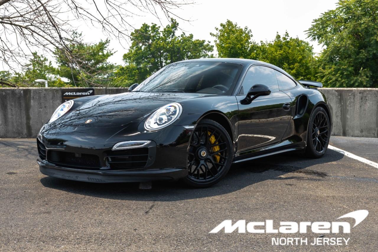 Used 2016 Porsche 911 Turbo S Coupe for sale $170,000 at McLaren North Jersey in Ramsey NJ 07446 1