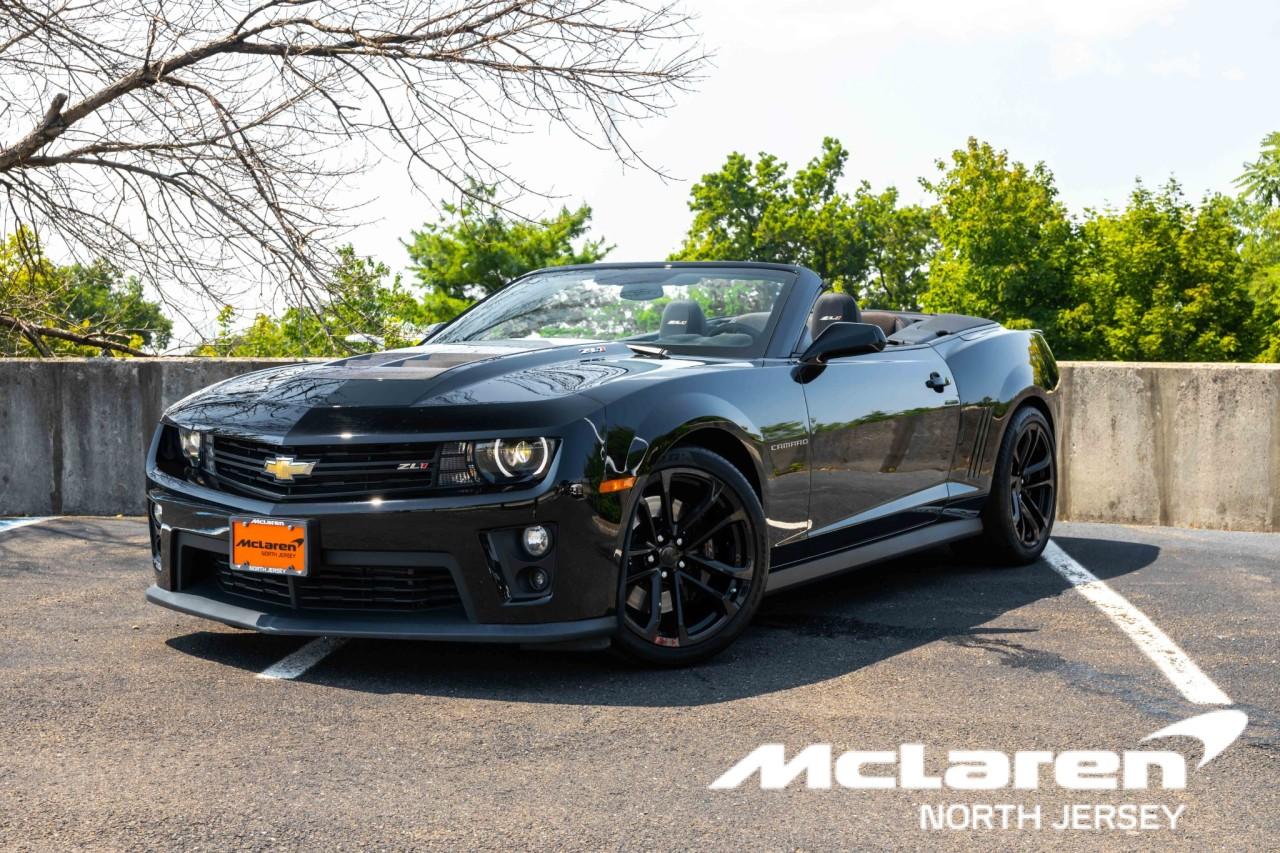 Used 2013 Chevrolet Camaro ZL1 Convertible for sale $49,900 at McLaren North Jersey in Ramsey NJ 07446 1