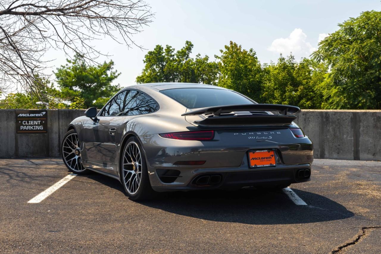 Used 2015 Porsche 911 Turbo S Coupe for sale $150,000 at McLaren North Jersey in Ramsey NJ 07446 3