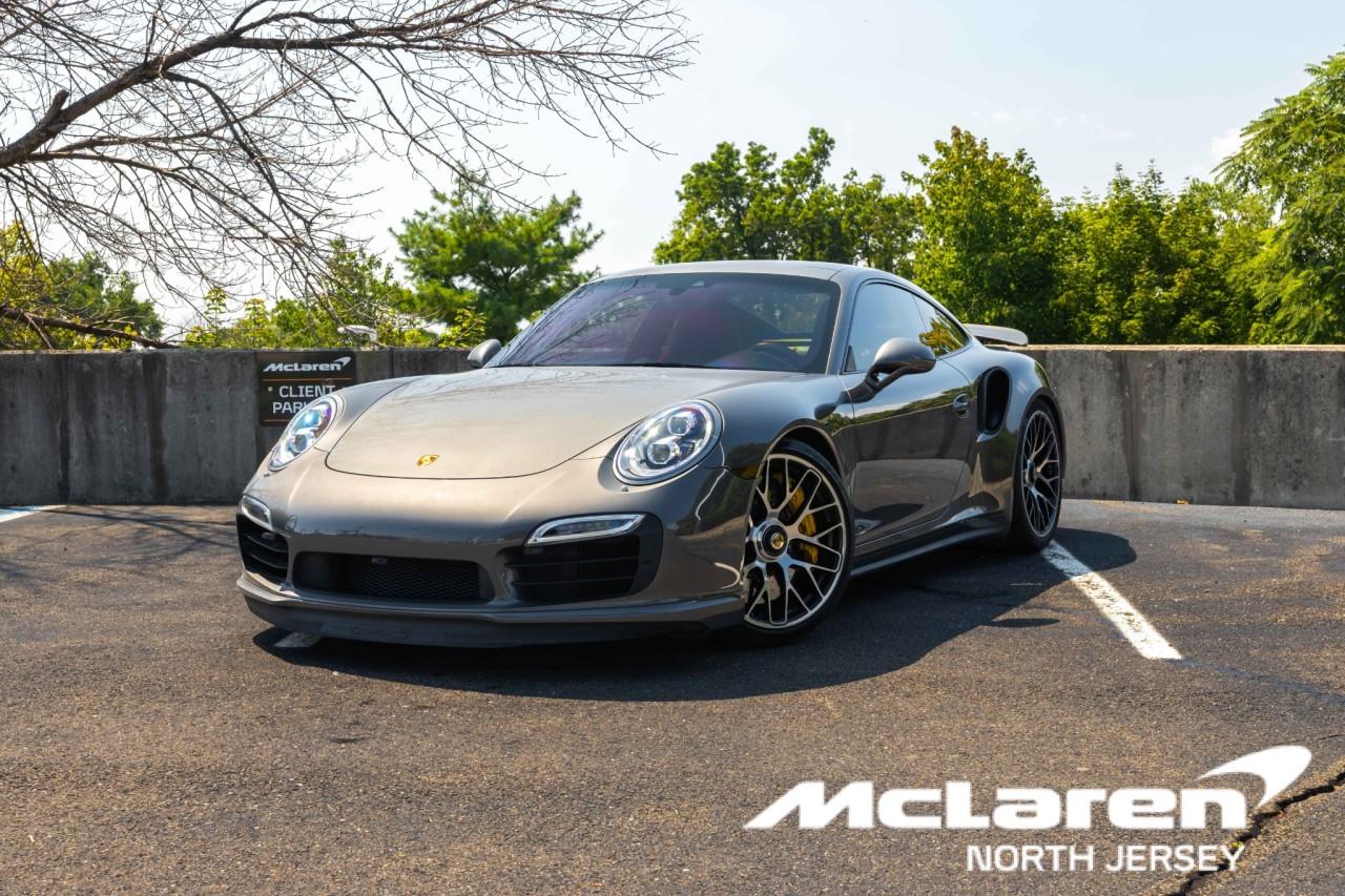 Used 2015 Porsche 911 Turbo S Coupe for sale $150,000 at McLaren North Jersey in Ramsey NJ 07446 1
