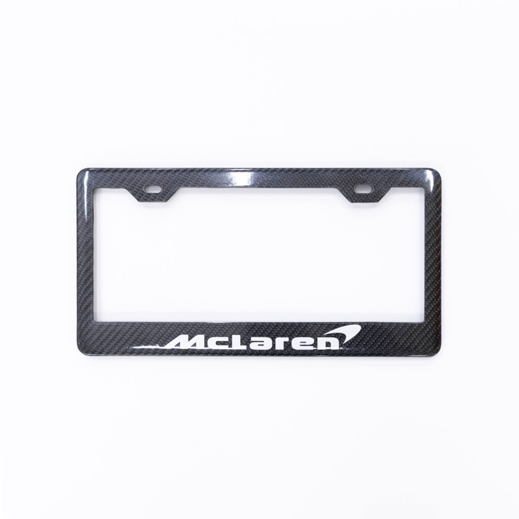 Gloss Carbon Plate Frame Prominent McLaren Dealership In New York gloss-carbon-plate-frame-prominent-mclaren-dealership-in-new-york