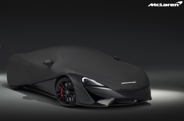 McLaren 600LT Indoor Car Cover Black